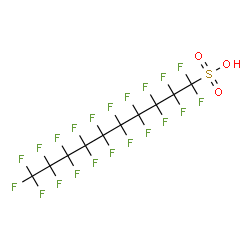 ChemSpider 2D Image | Perfluorodecanesulfonic acid | C10HF21O3S