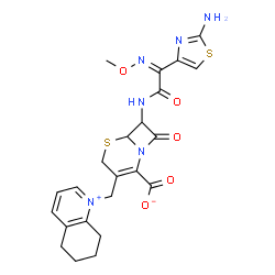 ChemSpider 2D Image | Cefquinome | C23H24N6O5S2