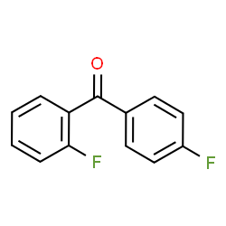 ChemSpider 2D Image | (2-Fluorophenyl)(4-fluorophenyl)methanone | C13H8F2O