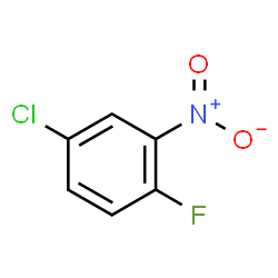 ChemSpider 2D Image | 4-Chloro-1-fluoro-2-nitrobenzene | C6H3ClFNO2