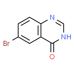 ChemSpider 2D Image | 6-Bromoquinazolin-4-ol | C8H5BrN2O
