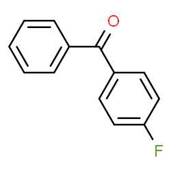 ChemSpider 2D Image | 4-Fluorobenzophenone | C13H9FO