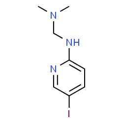 ChemSpider 2D Image | N'-(5-Iodo-2-pyridinyl)-N,N-dimethylmethanediamine | C8H12IN3