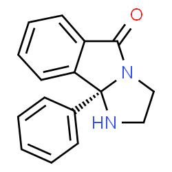 ChemSpider 2D Image | (9bR)-9b-Phenyl-1,2,3,9b-tetrahydro-5H-imidazo[2,1-a]isoindol-5-one | C16H14N2O