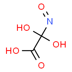 ChemSpider 2D Image | Dihydroxy(nitroso)acetic acid | C2H3NO5