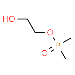 ChemSpider 2D Image | 2-Hydroxyethyl dimethylphosphinate | C4H11O3P
