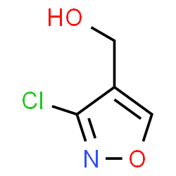 ChemSpider 2D Image | (3-Chloro-1,2-oxazol-4-yl)methanol | C4H4ClNO2