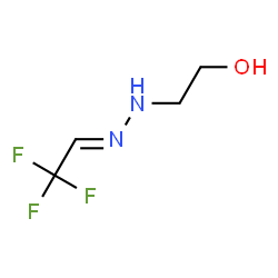 ChemSpider 2D Image | 2-[(2E)-2-(2,2,2-Trifluoroethylidene)hydrazino]ethanol | C4H7F3N2O