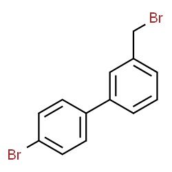 ChemSpider 2D Image | 4'-Bromo-3-(bromomethyl)biphenyl | C13H10Br2