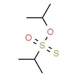 ChemSpider 2D Image | O-Isopropyl 2-propanesulfonothioate | C6H14O2S2