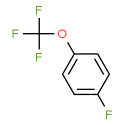 ChemSpider 2D Image | 1-Fluoro-4-(trifluoromethoxy)benzene | C7H4F4O