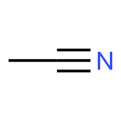ChemSpider 2D Image | Acetonitrile | C2H3N