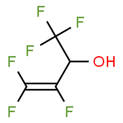 ChemSpider 2D Image | 1,1,1,3,4,4-Hexafluoro-3-buten-2-ol | C4H2F6O