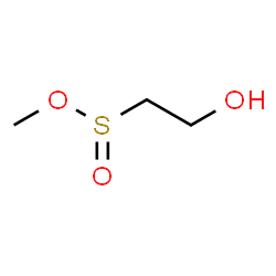 ChemSpider 2D Image | Methyl 2-hydroxyethanesulfinate | C3H8O3S