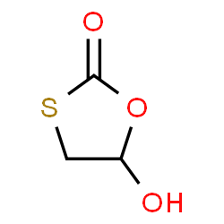 ChemSpider 2D Image | 5-Hydroxy-1,3-oxathiolan-2-one | C3H4O3S