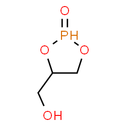 ChemSpider 2D Image | (2-Oxido-1,3,2-dioxaphospholan-4-yl)methanol | C3H7O4P