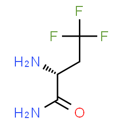 ChemSpider 2D Image | (2R)-2-Amino-4,4,4-trifluorobutanamide | C4H7F3N2O