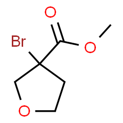 ChemSpider 2D Image | Methyl 3-bromotetrahydro-3-furancarboxylate | C6H9BrO3