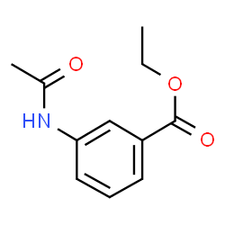 ChemSpider 2D Image | Ethyl 3-acetamidobenzoate | C11H13NO3