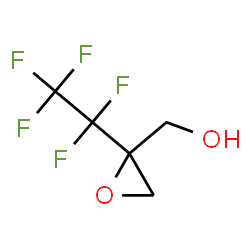 ChemSpider 2D Image | [2-(Pentafluoroethyl)-2-oxiranyl]methanol | C5H5F5O2