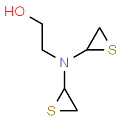 ChemSpider 2D Image | 2-(Di-2-thiiranylamino)ethanol | C6H11NOS2