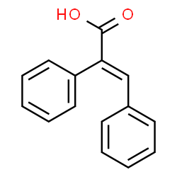 ChemSpider 2D Image | (E)-?-phenylcinnamic acid | C15H12O2