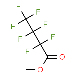 ChemSpider 2D Image | Methyl heptafluorobutanoate | C5H3F7O2