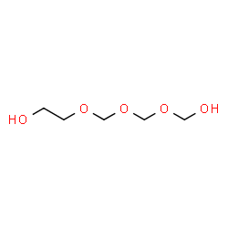 ChemSpider 2D Image | 2-{[(Hydroxymethoxy)methoxy]methoxy}ethanol | C5H12O5