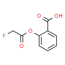 ChemSpider 2D Image | 2-(2-Fluoroacetoxy)benzoic acid | C9H7FO4