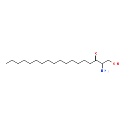 ChemSpider 2D Image | 2-Amino-1-hydroxy-3-octadecanone | C18H37NO2