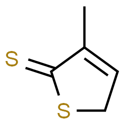 ChemSpider 2D Image | 3-Methyl-2(5H)-thiophenethione | C5H6S2