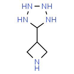ChemSpider 2D Image | 5-(3-Azetidinyl)tetrazolidine | C4H11N5
