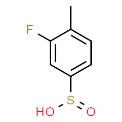 ChemSpider 2D Image | 3-Fluoro-4-methylbenzenesulfinic acid | C7H7FO2S