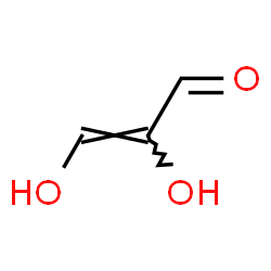 ChemSpider 2D Image | (2Z)-2,3-Dihydroxyacrylaldehyde | C3H4O3