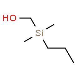 ChemSpider 2D Image | [Dimethyl(propyl)silyl]methanol | C6H16OSi