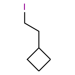 ChemSpider 2D Image | (2-Iodoethyl)cyclobutane | C6H11I