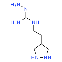 ChemSpider 2D Image | N-[2-(4-Pyrazolidinyl)ethyl]carbonohydrazonic diamide | C6H16N6