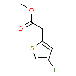 ChemSpider 2D Image | Methyl (4-fluoro-2-thienyl)acetate | C7H7FO2S