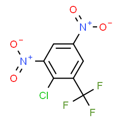 ChemSpider 2D Image | 2-chloro-1,5-dinitro-3-(trifluoromethyl)benzene | C7H2ClF3N2O4