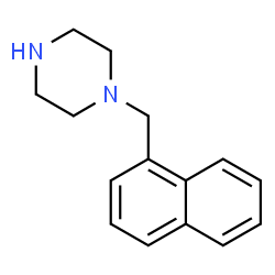 ChemSpider 2D Image | 1-(1-Naphthylmethyl)piperazine | C15H18N2