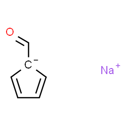 ChemSpider 2D Image | Sodium 1-formyl-2,4-cyclopentadienide | C6H5NaO