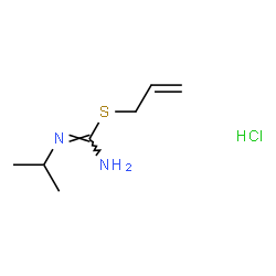ChemSpider 2D Image | Allyl N'-isopropylcarbamimidothioate hydrochloride (1:1) | C7H15ClN2S
