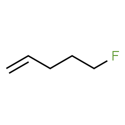 ChemSpider 2D Image | 5-Fluoro-1-pentene | C5H9F