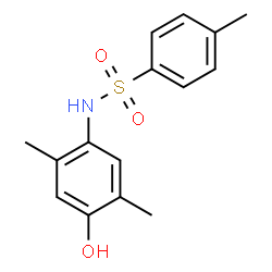 ChemSpider 2D Image | N-(4-Hydroxy-2,5-dimethylphenyl)-4-methylbenzenesulfonamide | C15H17NO3S