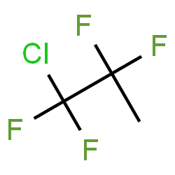 ChemSpider 2D Image | 1-Chloro-1,1,2,2-tetrafluoropropane | C3H3ClF4