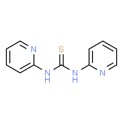 ChemSpider 2D Image | 1,3-Di-2-pyridinylthiourea | C11H10N4S
