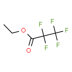 ChemSpider 2D Image | ethyl perfluoropropionate | C5H5F5O2