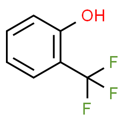 ChemSpider 2D Image | 2-(Trifluoromethyl)phenol | C7H5F3O