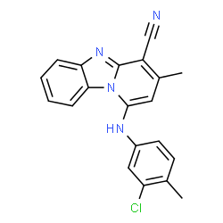 ChemSpider 2D Image | MFCD01032311 | C20H15ClN4