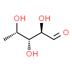 ChemSpider 2D Image | 5-Deoxy-L-lyxose | C5H10O4